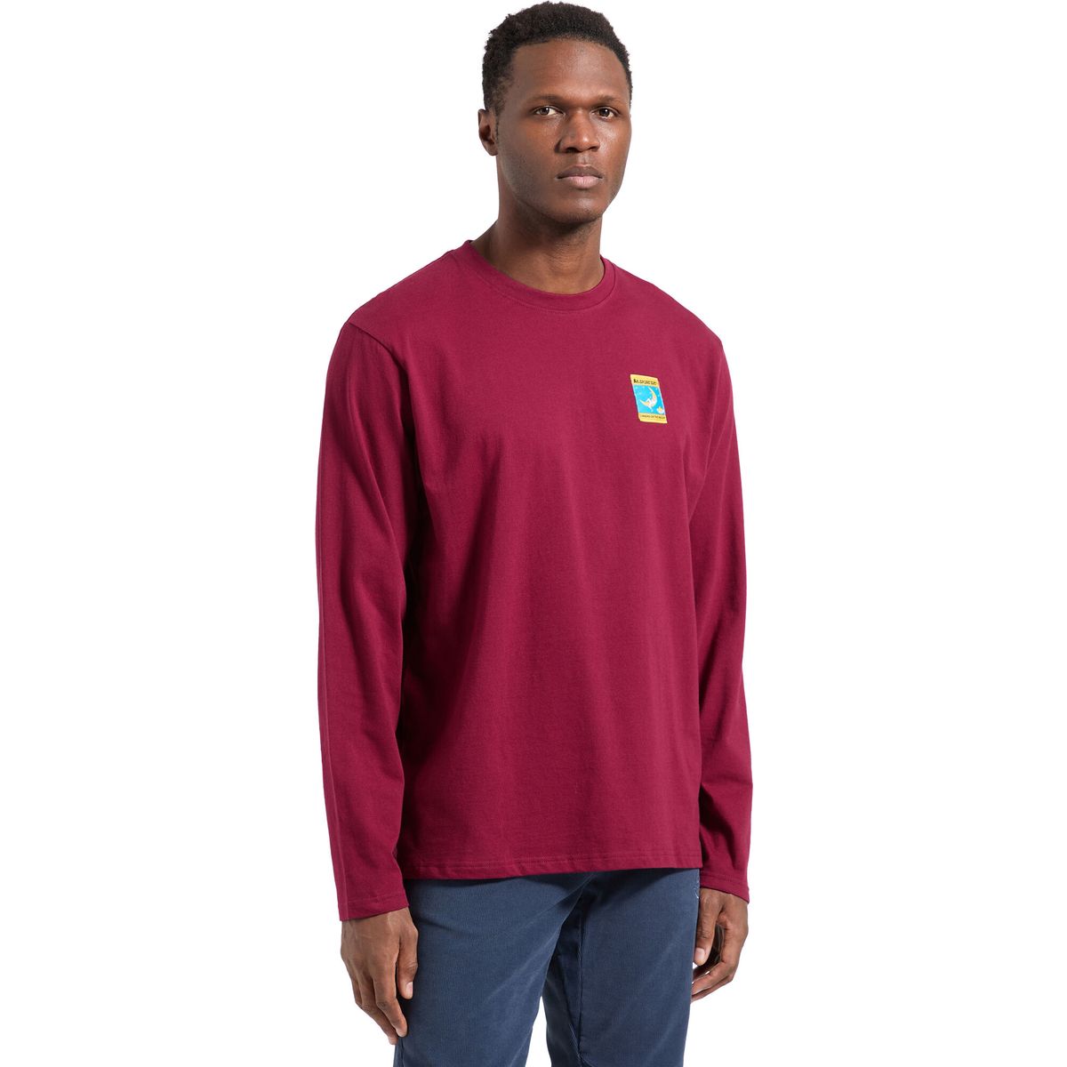La Sportiva Moon Climb Long Sleeve Men redwood (R25R25) S ZACL009R25R25S