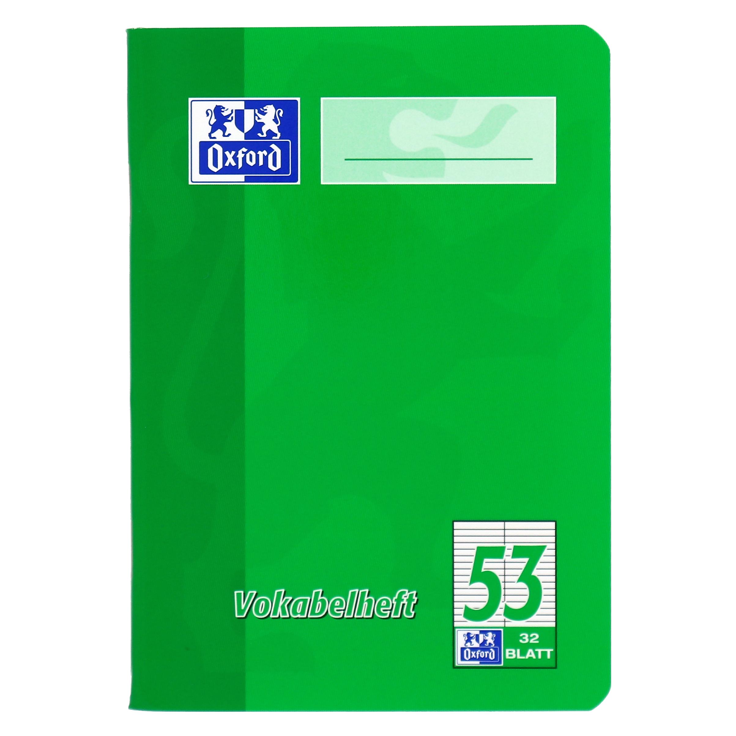 Oxford Vokabelheft (A6, Liniert, Harter Einband) (100050398)