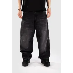 Carhartt WIP Og Single Knee Jeans black / destroy ws / splt Gr. S