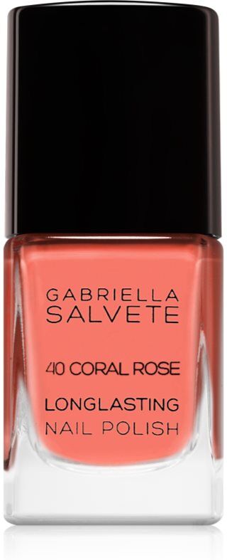 Gabriella Salvete Longlasting Enamel long-lasting nail polish with high gloss effect shade 40 Coral Rose 11 ml