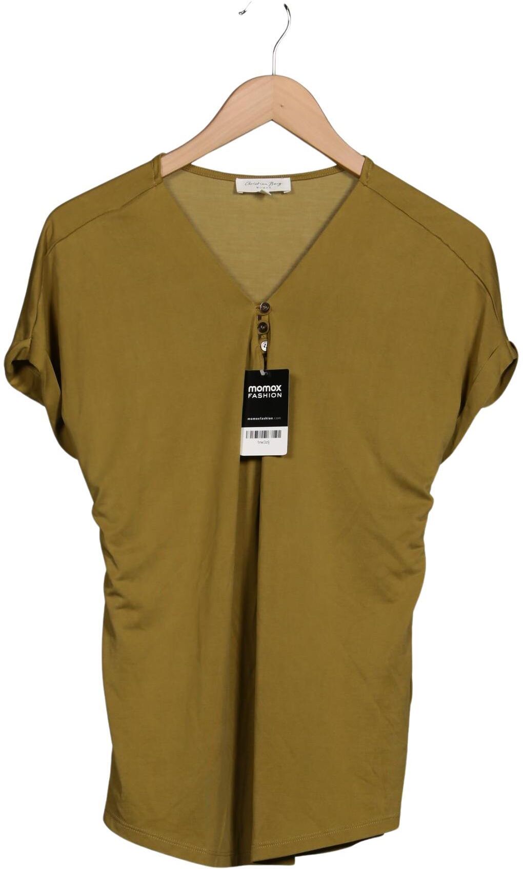 Christian Berg Damen T-Shirt, Grün, Gr. M, kein / Etikett - Second Hand