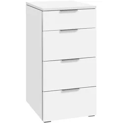 Hasena »Quatro« Kommode Weiss deckend, lackiert / Weiss deckend, lackiert