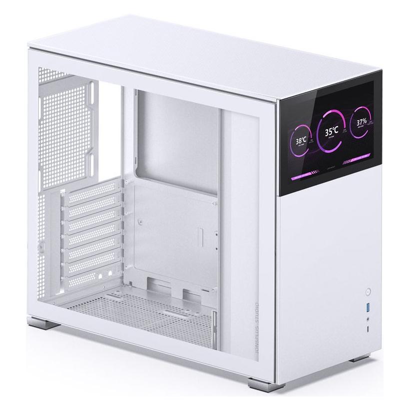 Jonsbo D41 Screen ATX (ATX, DTX, mATX, Mini-ITX) (D41 STD WHITE SC)