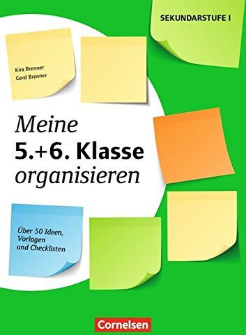 Gerd Brenner - Meine Klasse organisieren - Sekundarstufe I / Meine 5.+ 6. Klasse organisieren: Über 50 Ideen, Vorlagen und Checklisten. Kopiervorlagen - Preis vom 09.10.2026 07:28:09 h