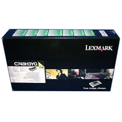 Lexmark X748H3YG - toner, yellow (gelb)
