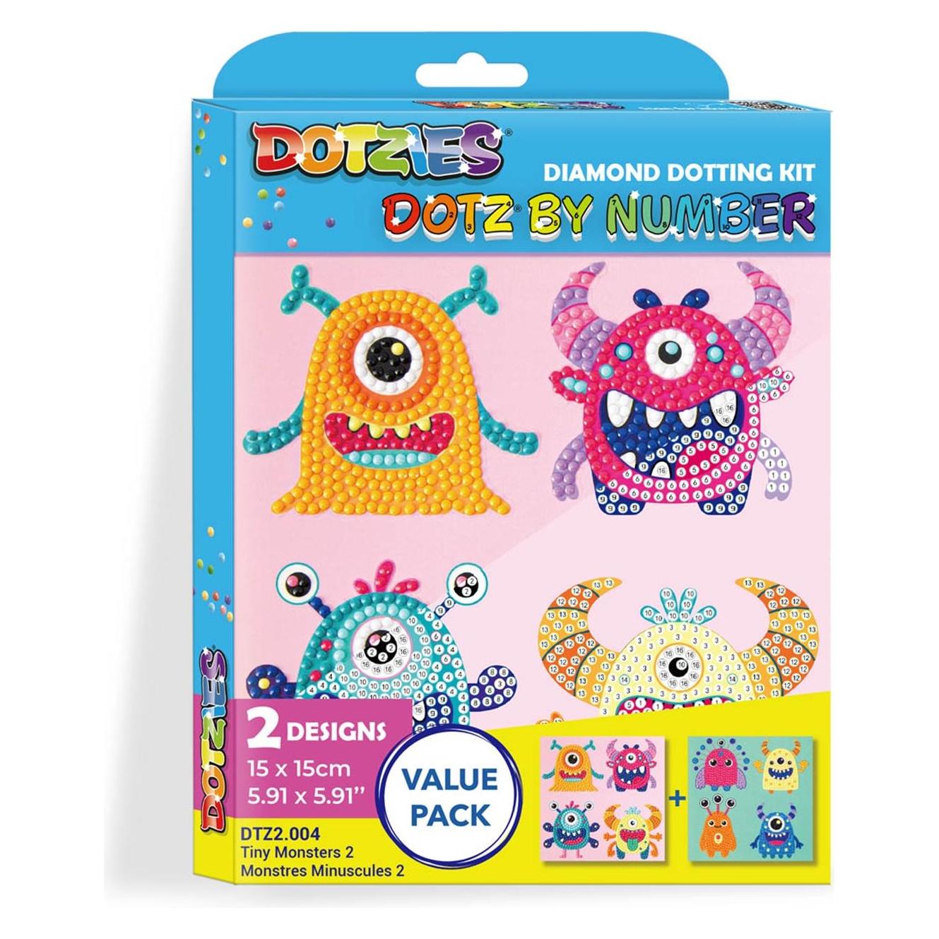 Diamond Dotz Diamond Painting Monster (DTZ2004)