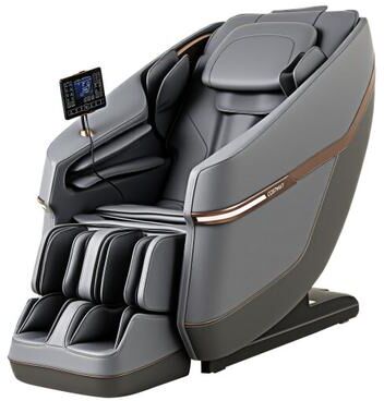 Costway Soothe 48 - Full Body Zero Gravity Massage Chair SL Track Recliner with Touch Screen-Gray