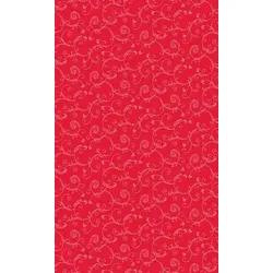 Mank Tischdecke Airlaid wasserabweisend - Gala in Rot, 80 x 80 cm, 15 Stück - Mitteldecke Tischtuch