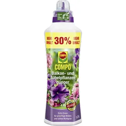 COMPO Balkon- und Kübelpflanzendünger  1,3 l