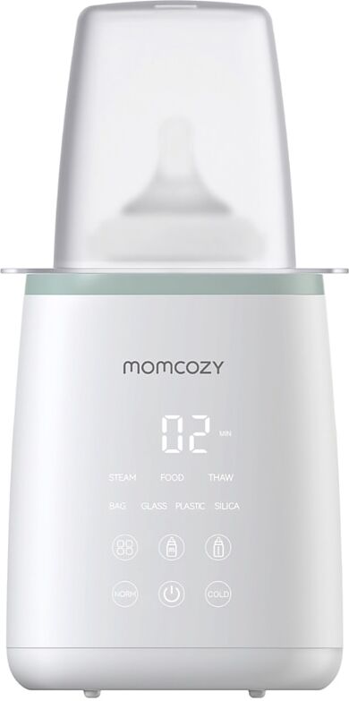 MOMCOZY Calentador de biberones calentador rapido. Blanco niño
