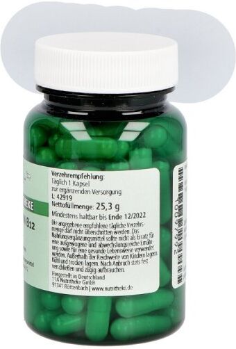 Nutritheke Vitamin B12 Kapseln 90stk