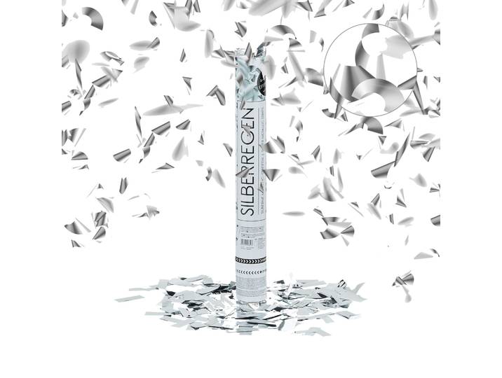 Party Popper 40cm Silber Silber