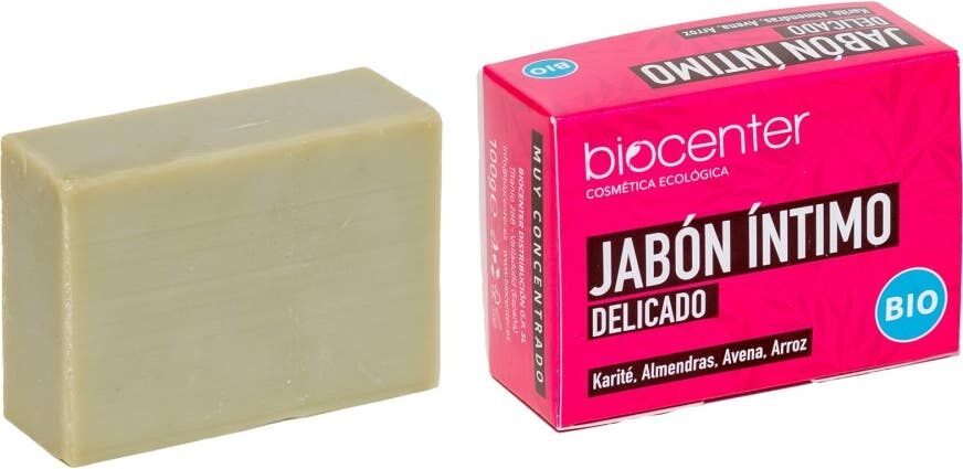 Biocenter Jabón Íntimo Solido Delicado Bio 100 g