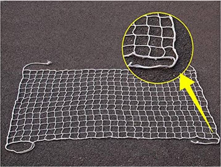 BZPOVB Sicherheitsseilnetz Für Etagenbett, Schutznetz Für Kinder- Und Babygeländer, Zaunnetz Für Sportstadien Im Freien, Knotenloses Golf-Backstop-Netz(Size:2Mx8M,Color:Weiß)