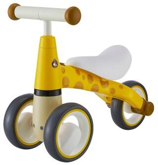 FREDDO 3 Wheels Balance Bike Yellow