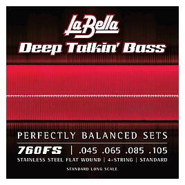 La Bella 760FS Flatwound 045/105 (4x, E-Gitarre, 0.11") (46534540)