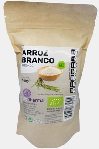 BIODHARMA® ARROZ BRANCO REDONDO BIO 500g