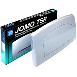 JOMO-Betätigungsplatte zu TSR 340x190 mm 2-Mengen weiß