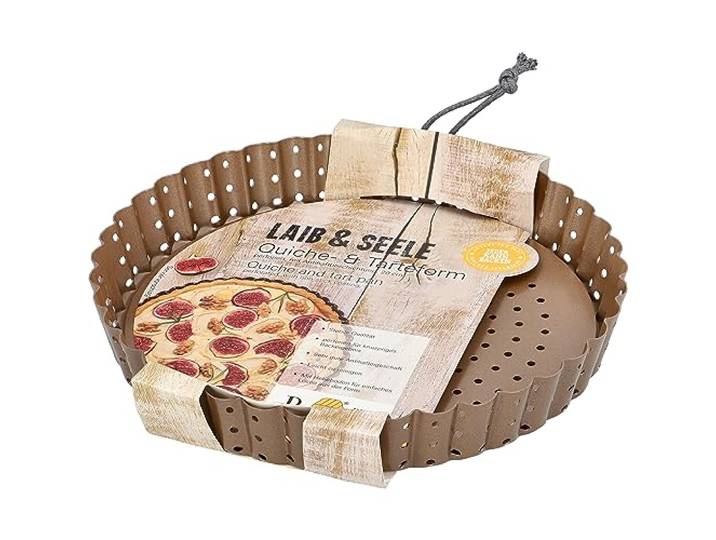 RBV Birkmann, 210547, bakvorm, taart & quiche, hefbodem, geperforeerd, Ø 20 cm