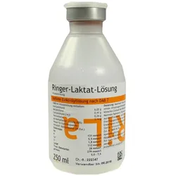 Ringer Laktat Lösung Plastik 250 ml