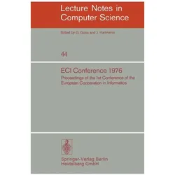 ECI Conference 1976, Fachbücher