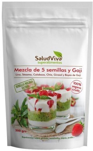 Salud Viva Mix 5 seeds + Goji 200gr