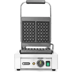 Hendi Waffeleisen 1500W, Waffeleisen, Silber