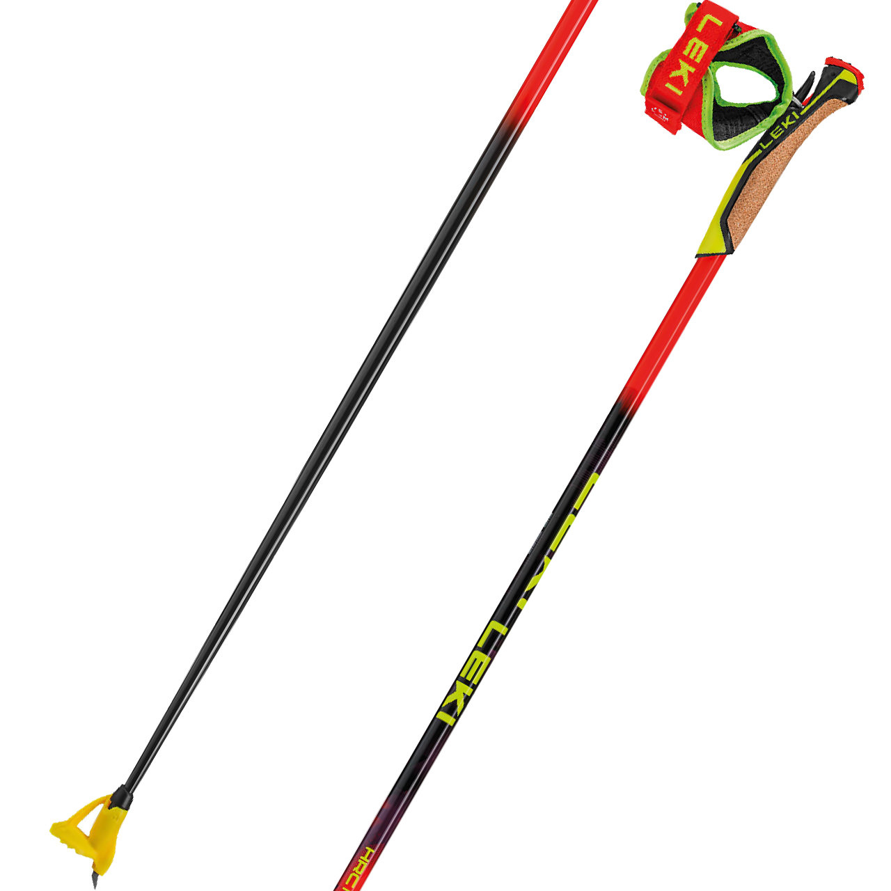 Leki HRC Max TR brightred/violet/neonyellow - 152,5 cm