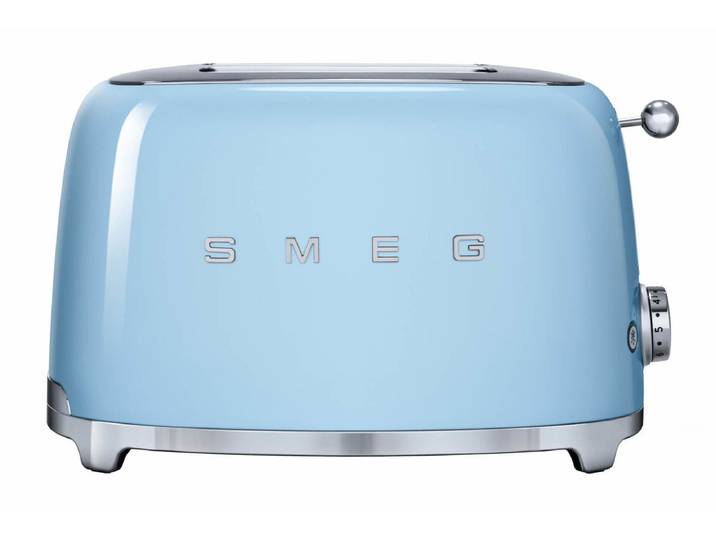 SMEG 50 s Retro Style 2 Scheiben Toaster pastellblau'