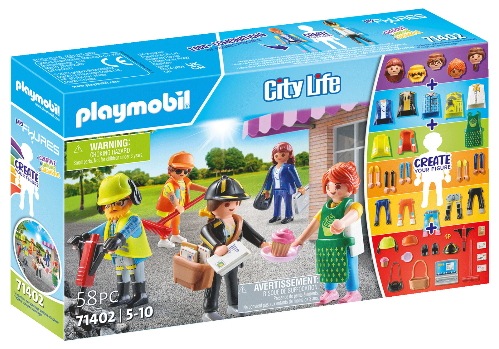 Playmobil My Figures 71402 Stadleven