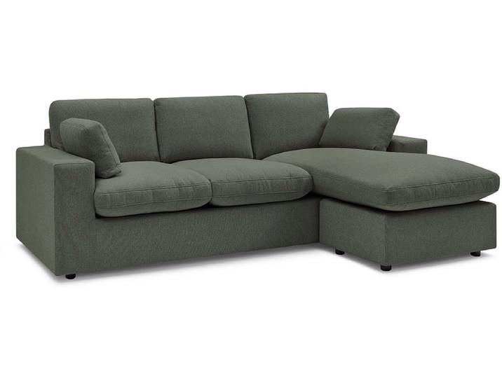 Ecksofa BOBOCHIC BELAIR Stoff grün