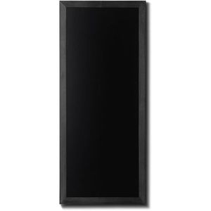 Showdown-Displays Kreidetafel Natura, schwarz, Wandtafel mit schwarzem Holzrahmen, 120 x 56 cm