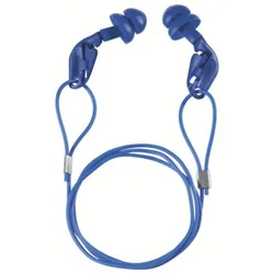 Uvex Mehrwegstöpsel xact-fit mit Kordel Minibox Größe M/L - 50 Paar blau M/L - 2224030 - blau