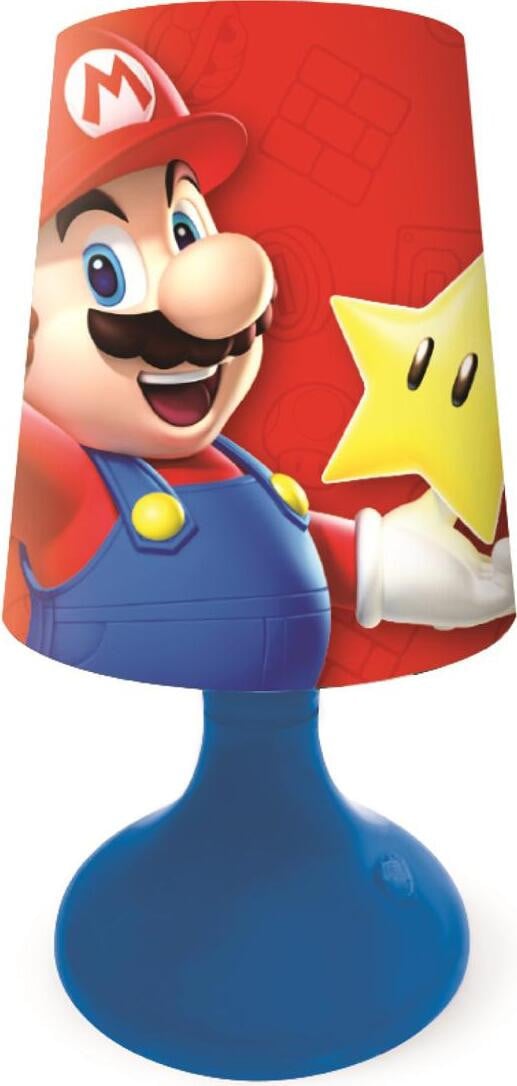Lexibook Draadloze LED nachtlamp Super Mario voor de kinderkamer