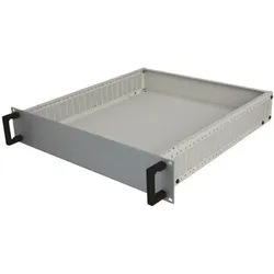 RS PRO Baugruppenträger 3HE 466x423x123,5mm, Serverschrank Zubehör, Grau