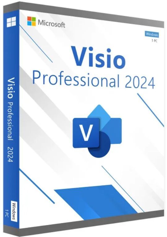 Microsoft Visio 2024 Professional - Lizenz auf Lebenszeit