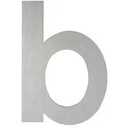 Magni, Hausnummer + Türschild, Buchstabe b Edelstahl