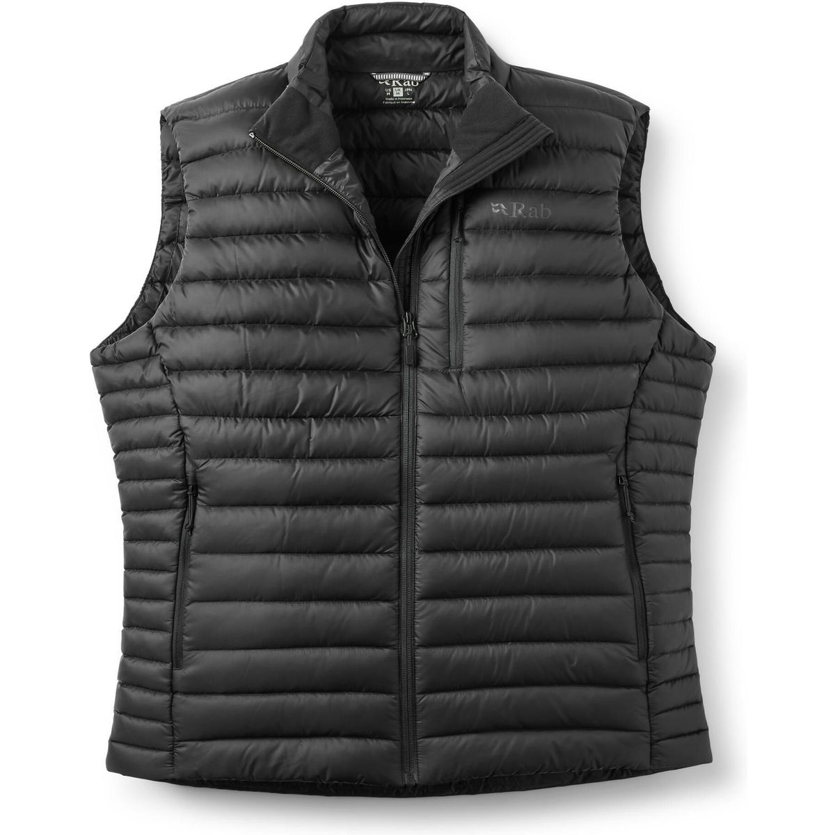 Rab Microlight Vest black (BLK) XS QDB-96-BLK-XSM