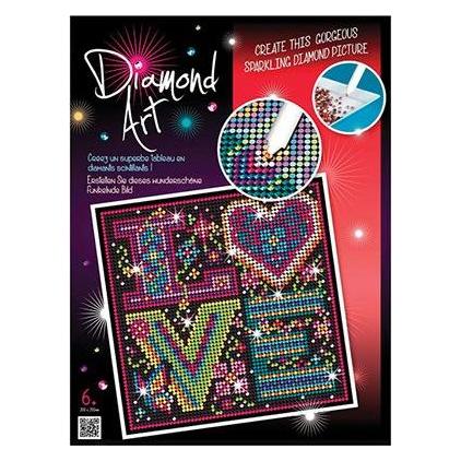 Hobby2you Diamond Art 20x20cm Love (1610)