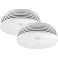 Smart Home Rauchmelderwarnmelder II weiß, 2er Pack
