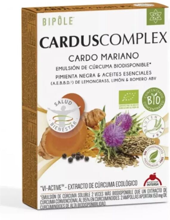 Dieteticos Intersa Cardus Complex Cardo Mariano 20 Caps