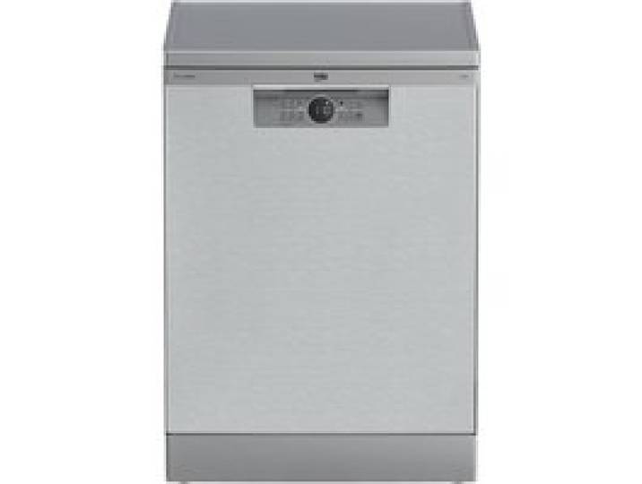 Lave-vaisselle - BEKO - BDFN26521XQ - 15 couverts - 6 programmes - Départ différé - Silver