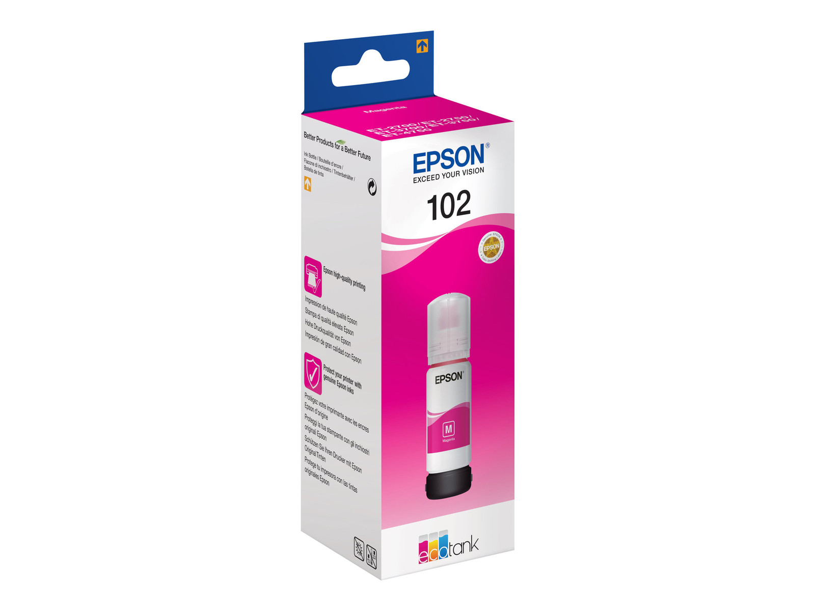 Epson Original Ink Tank 102 Magenta - 70 ml