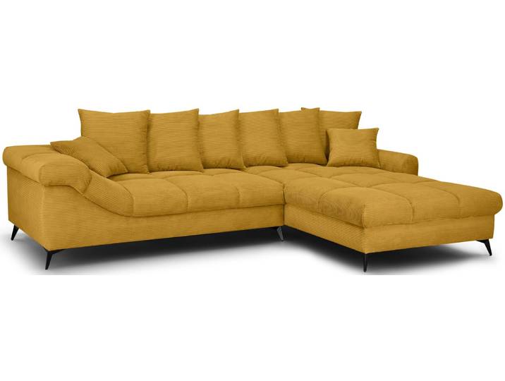 Z2 Ecksofa BROOKLYN II, curry, Cord