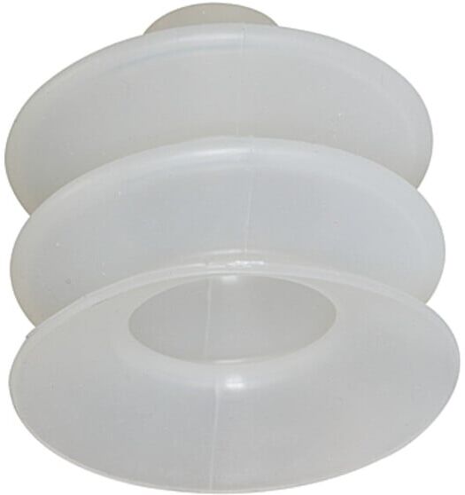 Riegler Balgsauger, rund 2,5 Falten, Material Silikon, »FG«, Ã˜ 25 mm (FG 2525-2)