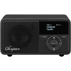 Sangean DDR-7X (DAB+, FM, Bluetooth), Radio, Schwarz