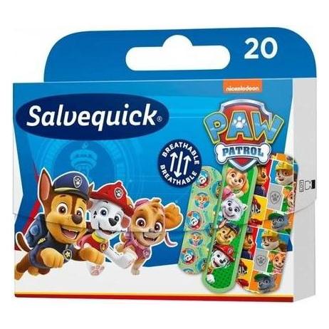 Salvequick Kids Patches For Children Psi Patrol 20 Pcs. (20x) (33396020)