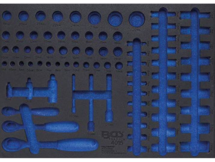BGS 4015-5 Insert de servante d'atelier 3/3 vide pour art. 4015