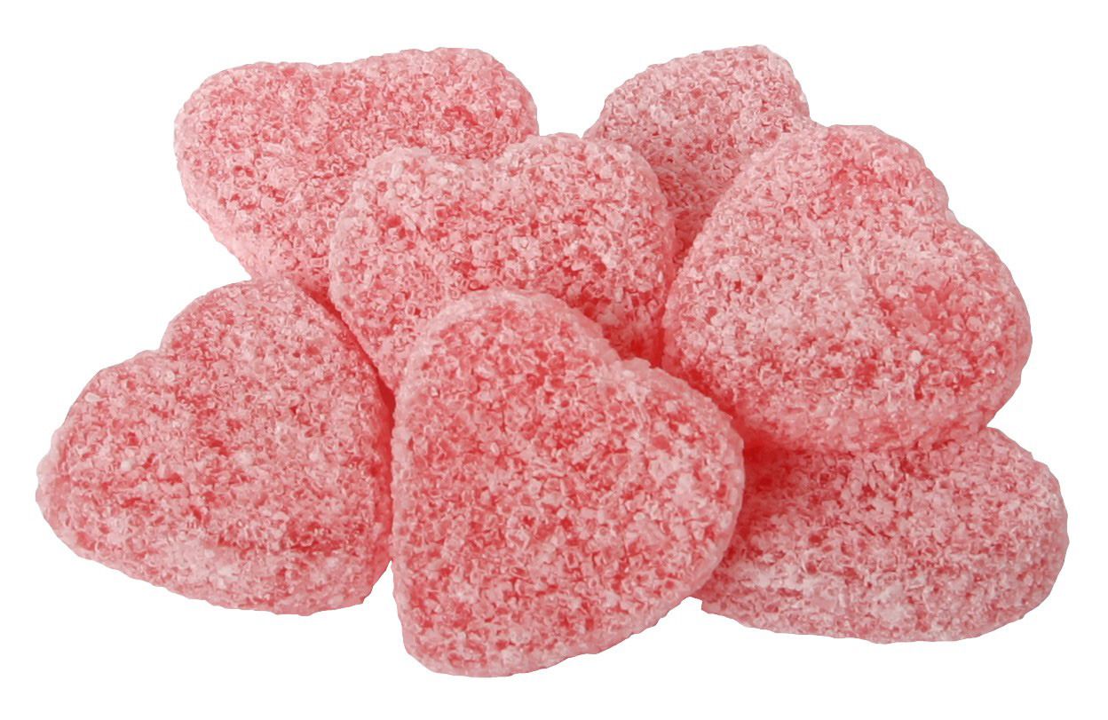 Seefelder saure Erdbeerherzen KDA 100 g Bonbons
