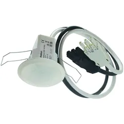 Theben 1030575 Bewegungsmelder (PIR), mit Kabel und WAGO WINSTA Steckern, Erfassungsbereich 8 m, 1 x Licht theMova S360-100 WIN